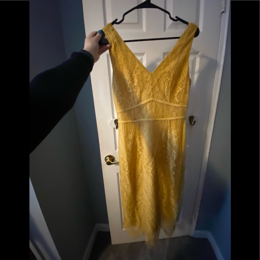 Yellow Dress Nordstrom Rack Small - Picture 2 of 2